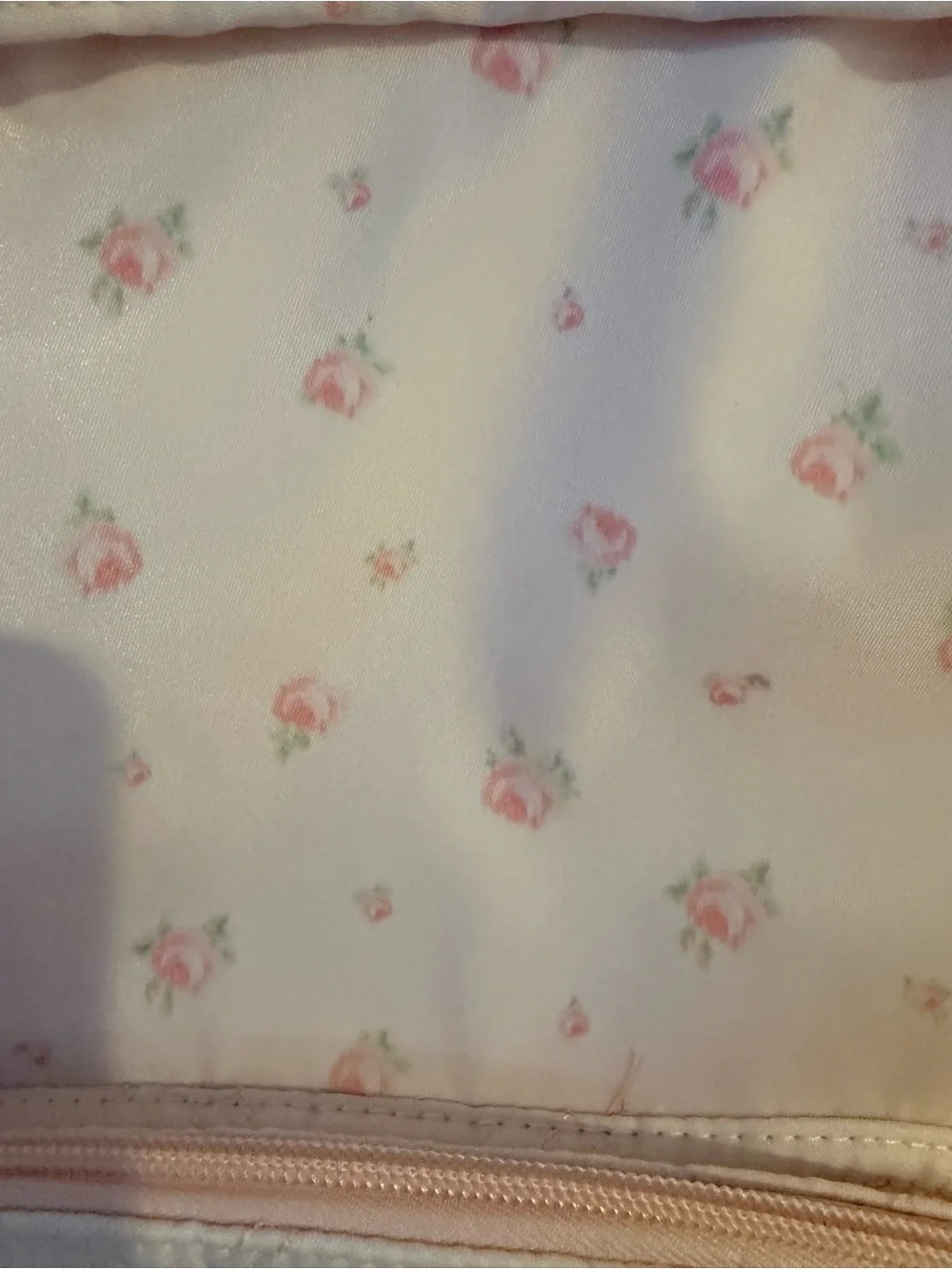 LoveShackFancy Target Pale Pink Quilted Bow-Embroidered Backpack